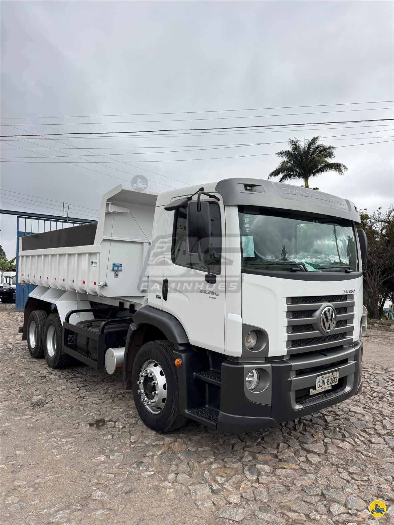 CAMINHAO VOLKSWAGEN VW 24280 Caçamba Basculante Truck 6x2 JG Veículos e Caminhões CONSELHEIRO LAFAIETE MINAS GERAIS MG